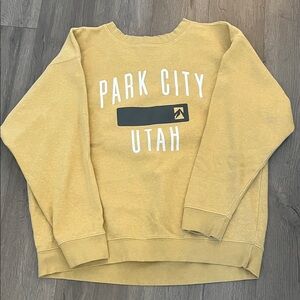 Outfitter Trading Co Park City Utah Crewneck Sweater